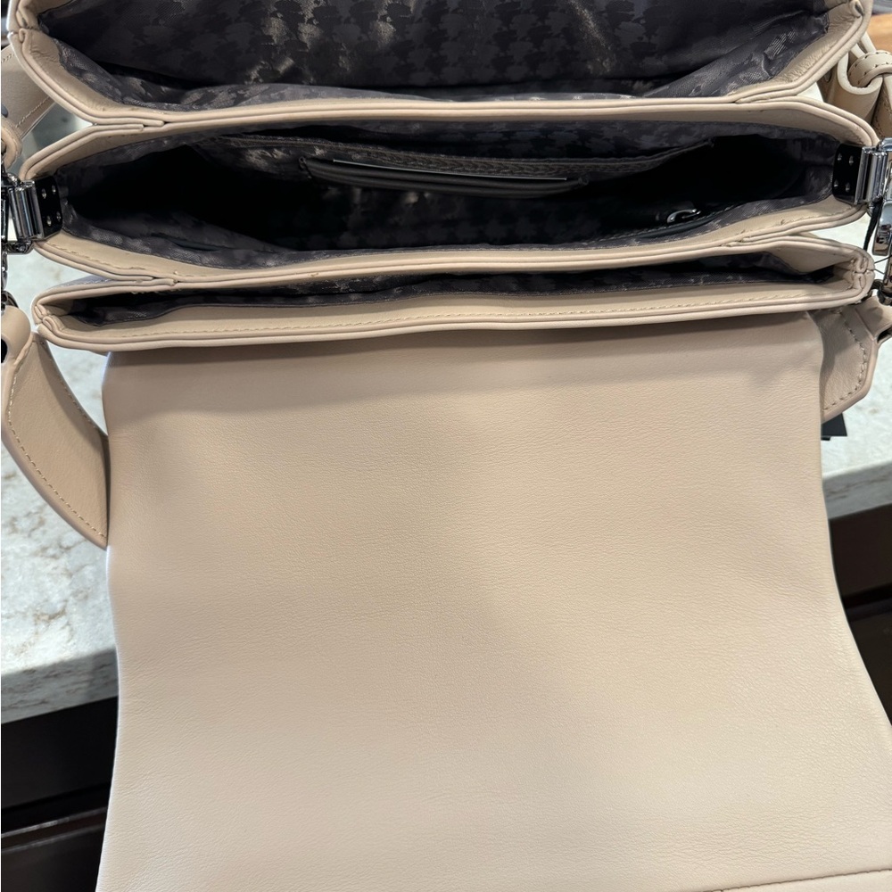 Karl Lagerfeld Cheri Leather Shoulder Bag - Picture 7 of 10